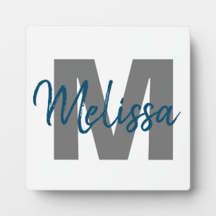Personalized Monogram Plaque