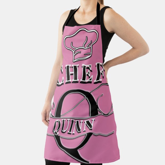 Personalized Monogram (Q) Apron (Insitu)
