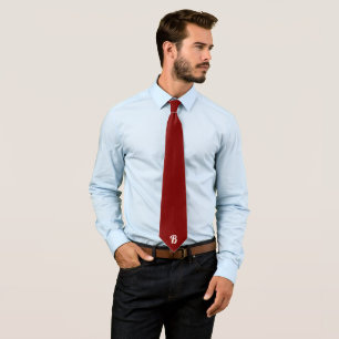 Personalized Monogram – Stylish Custom Design Tie
