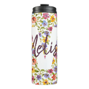 Personalized Monogram Thermal Tumbler