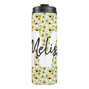 Personalized Monogram Thermal Tumbler