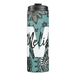 Personalized Monogram Thermal Tumbler