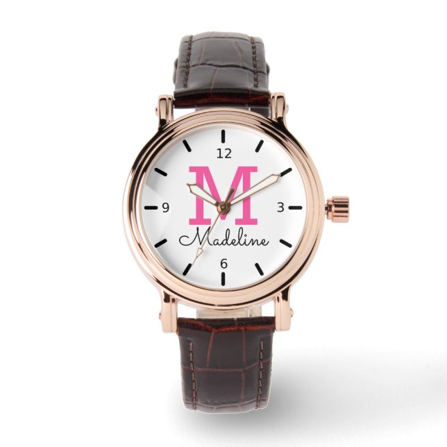 Personalized Monogram Watch (Front)