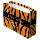 Personalized Monogram Wild Thing Tiger Stripes