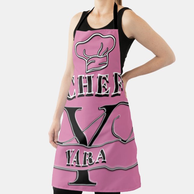 Personalized Monogram (Y) Apron (Insitu)