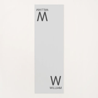 Personalized Monogram Yoga Mat