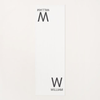 Personalized Monogram Yoga Mat