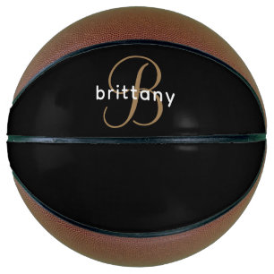 Personalized Monogrammed Basketball