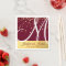 Personalized Monogrammed BURGUNDY Gold Wedding