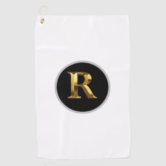 Personalized Monogrammed Golf Balls Towel