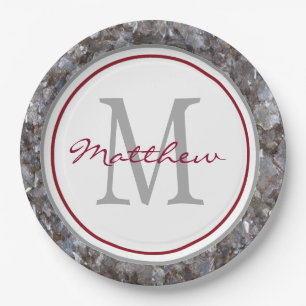 Personalized & Monogrammed  Paper Plate