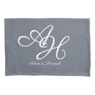 Personalized Monogrammed two names Pillowcase