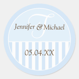Personalized Monogrammed Wedding Favour Labels
