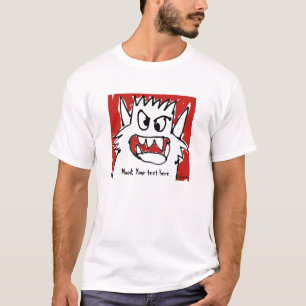 Personalized Monster Mood Cartoon T+Shirt T-Shirt