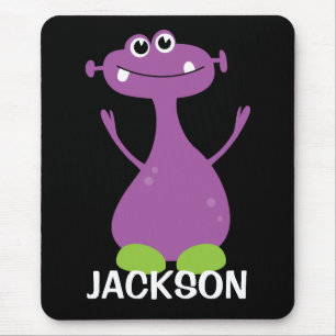 Personalized Monster Mousepad for Kids