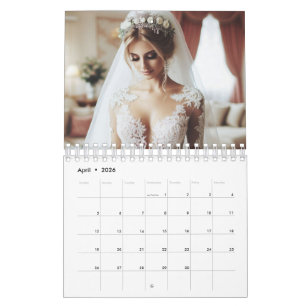 Personalized Monthly Family Moments in 12 Photos Calendar