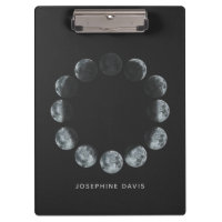 Personalized Moon Phase Circle with Name School