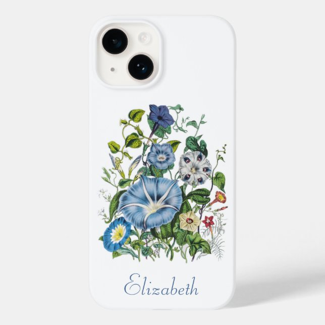 Personalized Morning Glories  Case-Mate iPhone Case (Back)