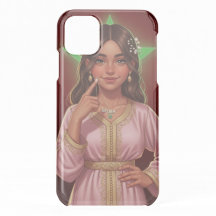Personalized Moroccan Girl Phone Case 