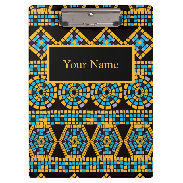 Personalized Mosaic clipboard (Front)