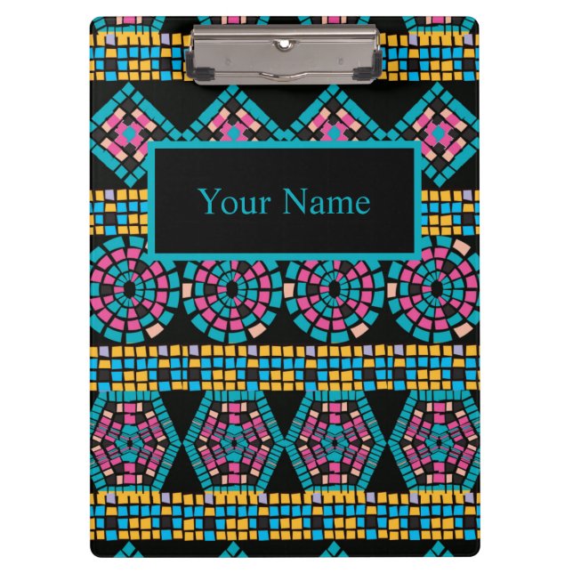 Personalized Mosaic clipboard (Front)