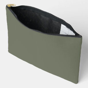 Personalized Moss Green Print Cut Sew Bag