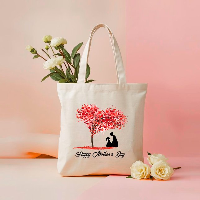 Personalized Mother & Daughter Love Tote Bag (Créateur téléchargé)