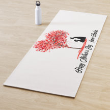 Personalized Mother & Daughter Love Yoga Mat