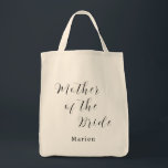 Personalized Mother of the Bride Tote Bag<br><div class="desc">Personalized Mother of the Bride Tote Bag</div>