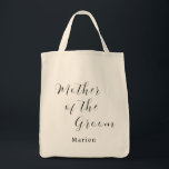 Personalized Mother of the Groom Tote Bag<br><div class="desc">Personalized Mother of the Groom Tote Bag</div>