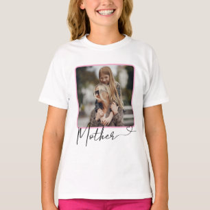 Personalized Mother Photo T-Shirt