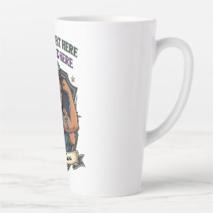 Personalized Mother’s Day Gift – Cute Family Love  Latte Mug