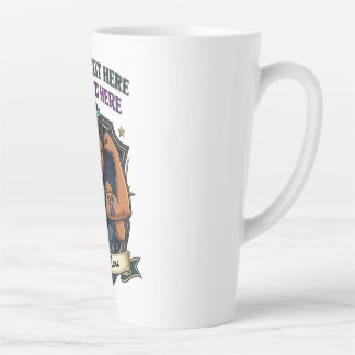Personalized Mother’s Day Gift – Cute Family Love  Latte Mug