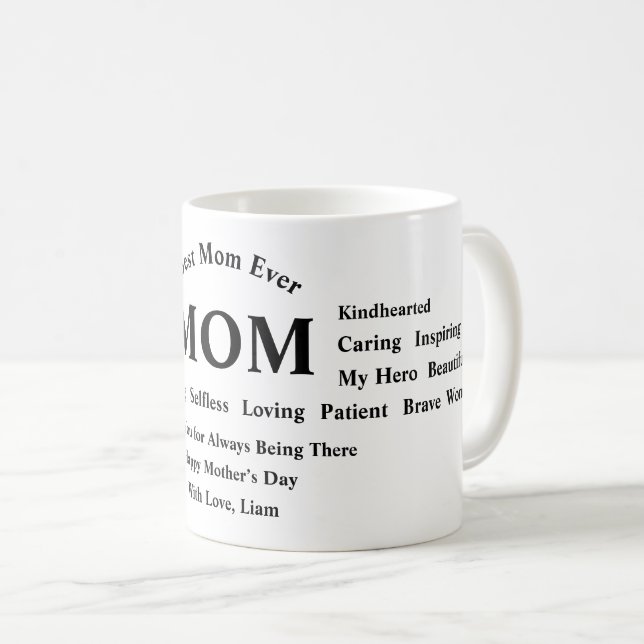 Personalized Mother’s Day Mug (Front Right)