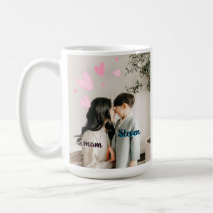 Personalized Mother Son Bond Mug Custom Names