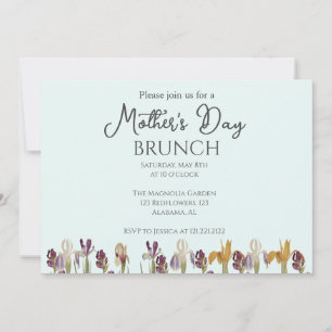 Personalized Mother's Day Brunch   floral theme Invitation