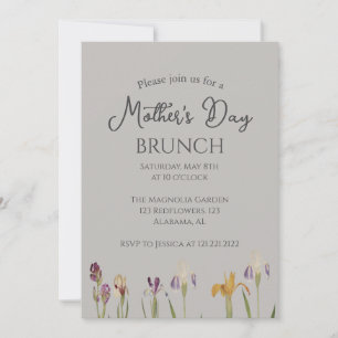 Personalized Mother's Day Brunch   floral theme Invitation