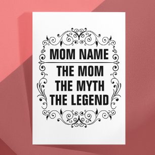 Personalized Mothers day Card