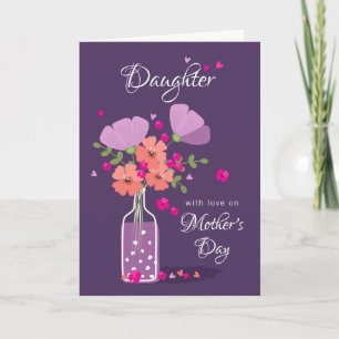 Personalized Mother's Day Card For Daughter