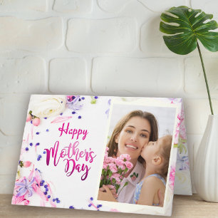 Personalized Mother's Day Card with Photo & Text