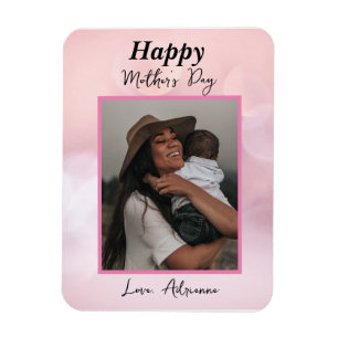 Personalized Mother's Day Custom Photo Magnet