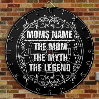 Personalized Mothers day Dartboard