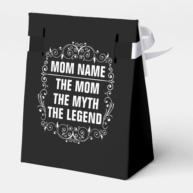 Personalized Mothers day Favor Box (Back Side)
