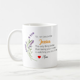Personalized Mother's Day Gift For Daughter Coffee Mug