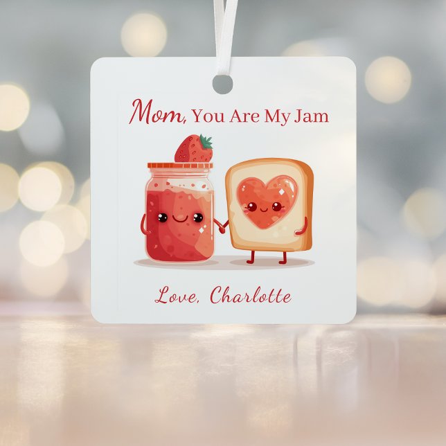 Personalized Mothers Day Keepsake Gift Metal Ornament (Creator Uploaded)
