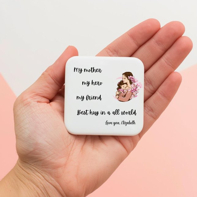 Personalized Mother's Day Mom's Hug Magnet (Creator Uploaded)