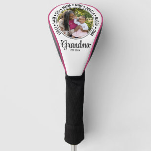 Personalized Mother's Day Nana Mimi Gigi GRANDMA Golf Head Cover