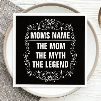 Personalized Mothers day Napkin