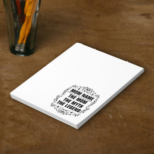 Personalized Mothers day Notepad