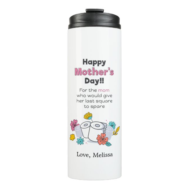 Personalized Mothers Day Pandemic Funny Thermal Tumbler (Front)